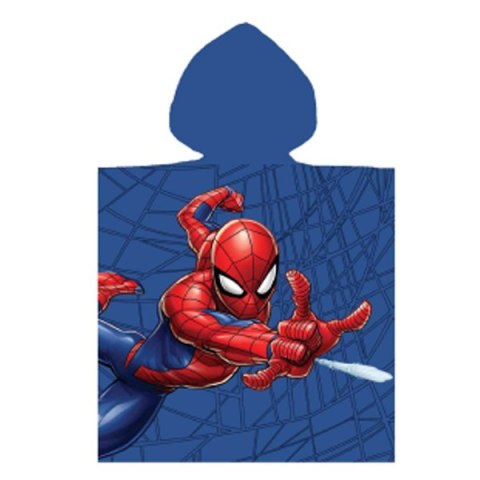 Ręcznik bawełniany ponczo z kapturem 50x100 Spiderman Ręcznik bawełniany ponczo z kapturem 50x100 Spiderman