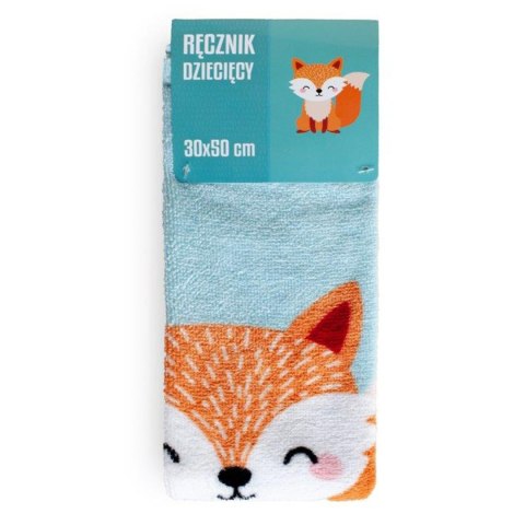 Ręcznik przedszkolny dla dziecka 30x50 Lisek Ręcznik przedszkolny dla dziecka 30x50 Lisek