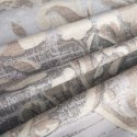 Pościel bawełniana FLORAL BROWN/200x220 COTTONLOVE EXCLUSIVE
