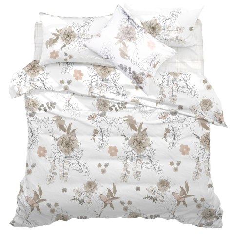 Pościel bawełniana LARIN BROWN/160x200 COTTONLOVE EXCLUSIVE Pościel bawełniana LARIN BROWN/160x200 COTTONLOVE EXCLUSIVE