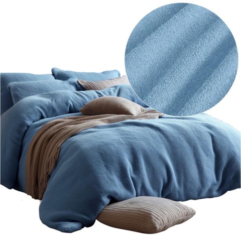 Pościel frotte niebieski 17/200x220 Pościel frotte niebieski 17/200x220