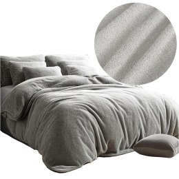Pościel frotte popiel 34/200x220