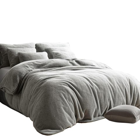 Pościel frotte popiel 34/200x220 Pościel frotte popiel 34/200x220