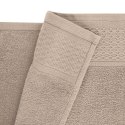 Ręcznik D Bawełna 100% Solano Beż + Czarny (P) 2x50x90+2x70x140 kpl.