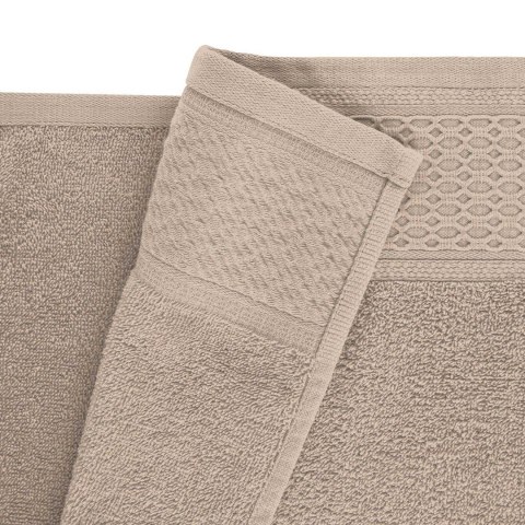 Ręcznik D Bawełna 100% Solano Beż + Czarny (P) 2x50x90+2x70x140 kpl. Ręcznik D Bawełna 100% Solano Beż + Czarny (P) 2x50x90+2x70x140 kpl.