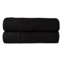 Ręcznik D Bawełna 100% Solano Beż + Czarny (P) 2x50x90+2x70x140 kpl.