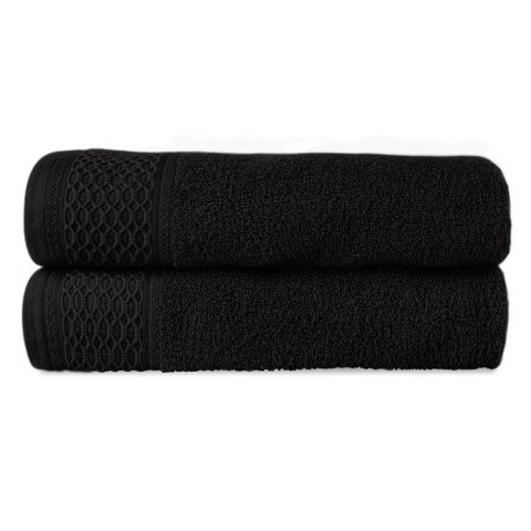 Ręcznik D Bawełna 100% Solano Beż + Czarny (P) 2x50x90+2x70x140 kpl. Ręcznik D Bawełna 100% Solano Beż + Czarny (P) 2x50x90+2x70x140 kpl.
