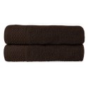 Ręcznik D Bawełna 100% Solano Cappuccino + Ciemny Brąz (P) 2x50x90+2x70x140 kpl.