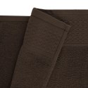Ręcznik D Bawełna 100% Solano Cappuccino + Ciemny Brąz (P) 2x50x90+2x70x140 kpl.