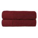 Ręcznik D Bawełna 100% Solano Ecru + Bordo (P) 2x50x90+2x70x140 kpl. Ręcznik D Bawełna 100% Solano Ecru + Bordo (P) 2x50x90+2x70x140 kpl.