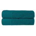 Ręcznik D Bawełna 100% Solano Ecru + Ciemny Turkus (P) 2x50x90+2x70x140 kpl. Ręcznik D Bawełna 100% Solano Ecru + Ciemny Turkus (P) 2x50x90+2x70x140 kpl.