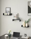 Zestaw 3 półek - LWS40BK Zestaw 3 półek - LWS40BK
