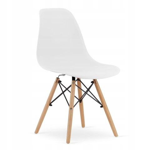 Zestaw stół prostokątny ADRIA 120x80 biały + 6 krzeseł OSAKA białe Zestaw stół prostokątny ADRIA 120x80 biały + 6 krzeseł OSAKA białe