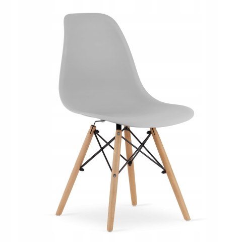 Zestaw stół prostokątny 120x80 dąb sonoma + 4 krzesła OSAKA szare Zestaw stół prostokątny 120x80 dąb sonoma + 4 krzesła OSAKA szare