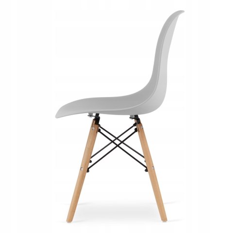 Zestaw stół prostokątny 120x80 dąb sonoma + 4 krzesła OSAKA szare Zestaw stół prostokątny 120x80 dąb sonoma + 4 krzesła OSAKA szare