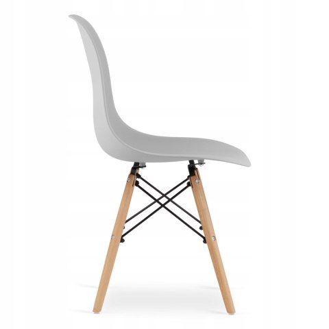 Zestaw stół prostokątny 120x80 dąb sonoma + 4 krzesła OSAKA szare Zestaw stół prostokątny 120x80 dąb sonoma + 4 krzesła OSAKA szare