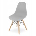 Zestaw stół prostokątny 120x80 dąb sonoma + 4 krzesła OSAKA szare Zestaw stół prostokątny 120x80 dąb sonoma + 4 krzesła OSAKA szare