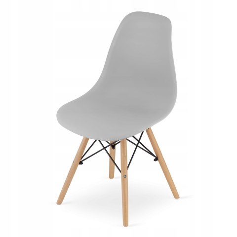 Zestaw stół prostokątny 120x80 dąb sonoma + 4 krzesła OSAKA szare Zestaw stół prostokątny 120x80 dąb sonoma + 4 krzesła OSAKA szare