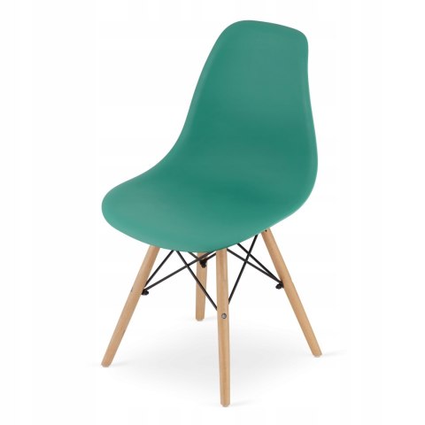 Zestaw stół prostokątny ADRIA 120x80 biały + 4 krzesła OSAKA zielone Zestaw stół prostokątny ADRIA 120x80 biały + 4 krzesła OSAKA zielone