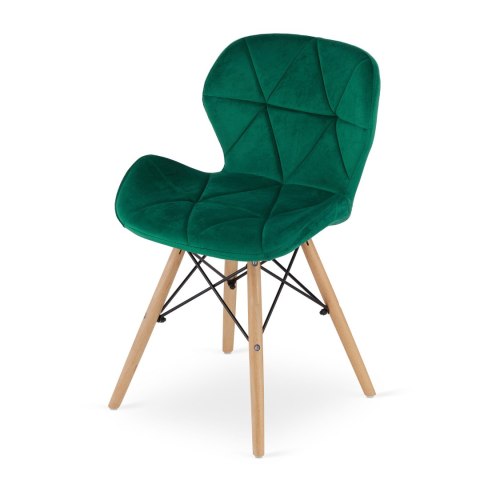 Zestaw stół prostokątny ADRIA 120x80 czarny + 4 krzesła LAGO zielone Zestaw stół prostokątny ADRIA 120x80 czarny + 4 krzesła LAGO zielone