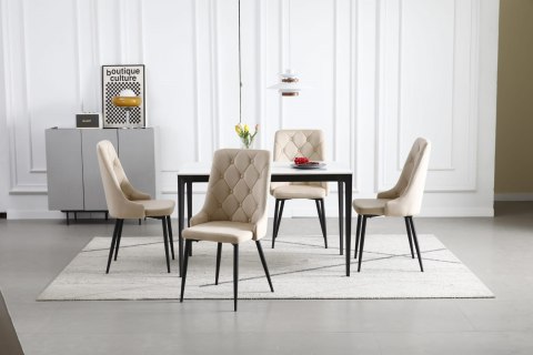 Krzesło CAPRI - beż x 1 Krzesło CAPRI - beż x 1
