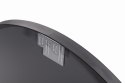 Lustro 40cm czarna rama