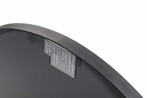 Lustro 40cm czarna rama Lustro 40cm czarna rama