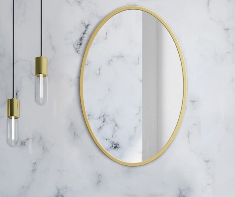 Lustro 50cm złota rama Lustro 50cm złota rama