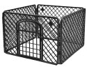 Zagroda dla Psa 90x90x60cm Czarna Zagroda dla Psa 90x90x60cm Czarna