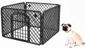 Zagroda dla Psa 90x90x60cm Czarna Zagroda dla Psa 90x90x60cm Czarna