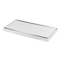 Pufa składana XXL z guzikami - 80x40x40cm ekoskóra biała Pufa składana XXL z guzikami - 80x40x40cm ekoskóra biała