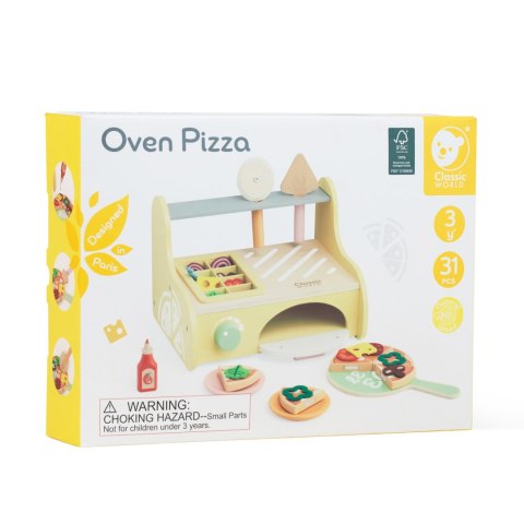 CLASSIC WORLD Drewniany Piec do Pizzy Oven Pizza 3+ FSC CLASSIC WORLD Drewniany Piec do Pizzy Oven Pizza 3+ FSC