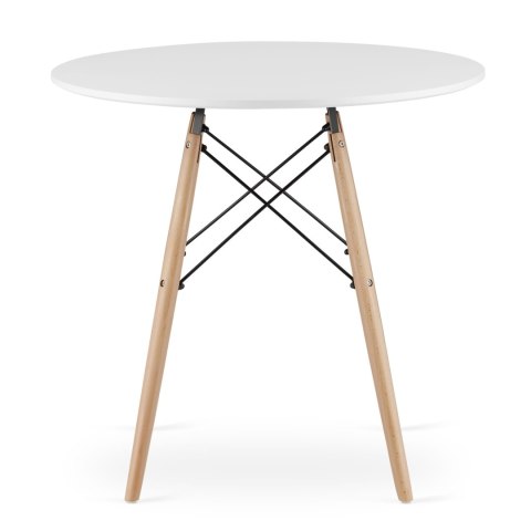 Stół TODI Okrągły 80cm - biały Stół TODI Okrągły 80cm - biały