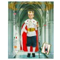 Kostium strój karnawałowy przebranie król korona peleryna jasełka rozmiar M 110-120cm Kostium strój karnawałowy przebranie król korona peleryna jasełka rozmiar M 110-120cm