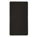 Mata do ćwiczeń jogi gimnastyczna treningowa fitness karimata gruba 1,5cm czarna + pokrowiec Mata do ćwiczeń jogi gimnastyczna treningowa fitness karimata gruba 1,5cm czarna + pokrowiec