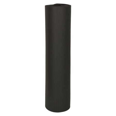 Mata do ćwiczeń jogi gimnastyczna treningowa fitness karimata gruba 1,5cm czarna + pokrowiec Mata do ćwiczeń jogi gimnastyczna treningowa fitness karimata gruba 1,5cm czarna + pokrowiec