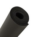Mata do ćwiczeń jogi gimnastyczna treningowa fitness karimata gruba 1,5cm czarna + pokrowiec Mata do ćwiczeń jogi gimnastyczna treningowa fitness karimata gruba 1,5cm czarna + pokrowiec