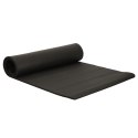 Mata do ćwiczeń jogi gimnastyczna treningowa fitness karimata gruba 1,5cm czarna + pokrowiec Mata do ćwiczeń jogi gimnastyczna treningowa fitness karimata gruba 1,5cm czarna + pokrowiec
