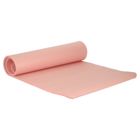 Mata do ćwiczeń jogi gimnastyczna treningowa fitness karimata gruba 1,5cm różowa + pokrowiec Mata do ćwiczeń jogi gimnastyczna treningowa fitness karimata gruba 1,5cm różowa + pokrowiec