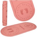Mata fitness do ćwiczeń jogi skakania na skakance wygłuszająca antypoślizgowa 125x61.5x0,6 cm różowa Mata fitness do ćwiczeń jogi skakania na skakance wygłuszająca antypoślizgowa 125x61.5x0,6 cm różowa