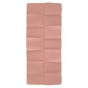 Mata fitness gimnastyczna do ćwiczeń jogi pilatesu fitness joga składana 183x61x0,4 cm różowy Mata fitness gimnastyczna do ćwiczeń jogi pilatesu fitness joga składana 183x61x0,4 cm różowy
