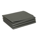 Mata fitness gimnastyczna do ćwiczeń jogi pilatesu fitness joga składana 183x61x0,4 cm szara Mata fitness gimnastyczna do ćwiczeń jogi pilatesu fitness joga składana 183x61x0,4 cm szara