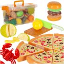 Warzywa owoce jedzenie do nauki krojenia pizza hamburger na rzep rzepy 36el. Warzywa owoce jedzenie do nauki krojenia pizza hamburger na rzep rzepy 36el.