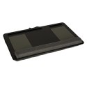 Stolik pod laptopa przenośny taca do łóżka na kolana podstawka czarny z poduszką Stolik pod laptopa przenośny taca do łóżka na kolana podstawka czarny z poduszką