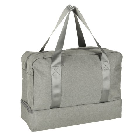 Torba podróżna bagaż podręczny do samolotu podróżna turystyczna pojemna uchwyt kieszenie 39x18x30 szara Torba podróżna bagaż podręczny do samolotu podróżna turystyczna pojemna uchwyt kieszenie 39x18x30 szara