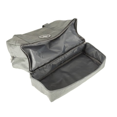 Torba podróżna bagaż podręczny do samolotu podróżna turystyczna pojemna uchwyt kieszenie 39x18x30 szara Torba podróżna bagaż podręczny do samolotu podróżna turystyczna pojemna uchwyt kieszenie 39x18x30 szara