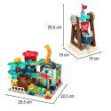 Klocki konstrukcyjne tor kulkowy 121 el. Bibi-inn Klocki konstrukcyjne tor kulkowy 121 el. Bibi-inn