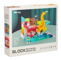 Klocki konstrukcyjne tor kulkowy 62 el. Bibi-inn Klocki konstrukcyjne tor kulkowy 62 el. Bibi-inn