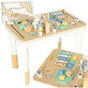 Stolik manipulacyjny LULILO montessori miętowy Stolik manipulacyjny LULILO montessori miętowy