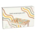 Stolik manipulacyjny LULILO montessori miętowy Stolik manipulacyjny LULILO montessori miętowy
